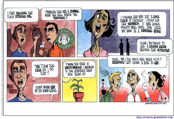 twoplayer comic: Dangers of Dating