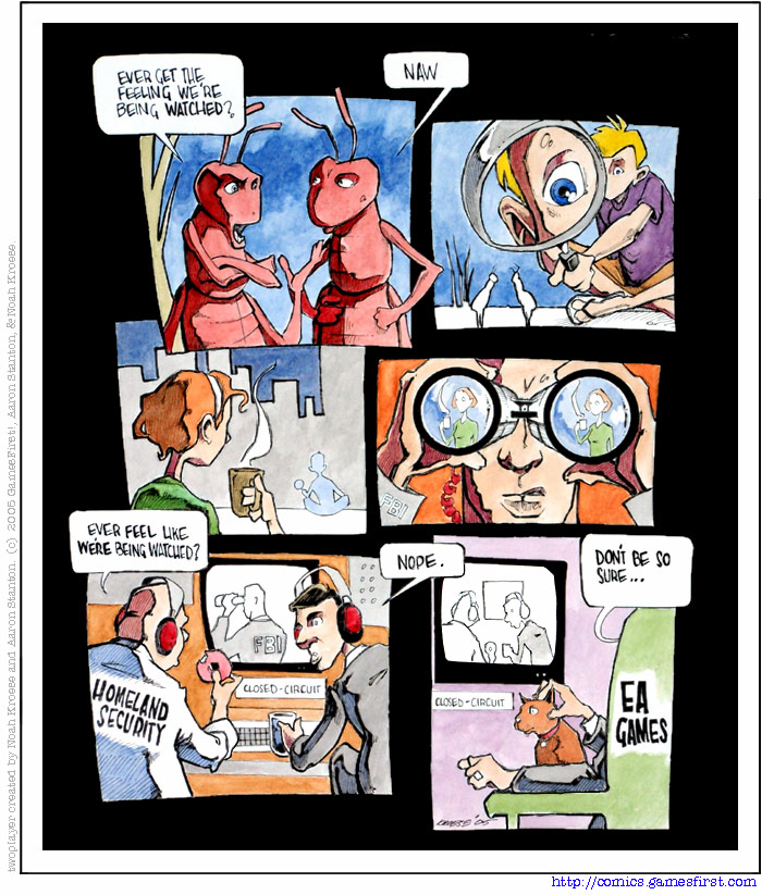 twoplayer comic: Flashlight of DOOM