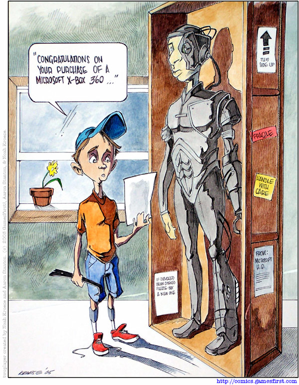 twoplayer comic: Meet Xbox 2 (Part 2)