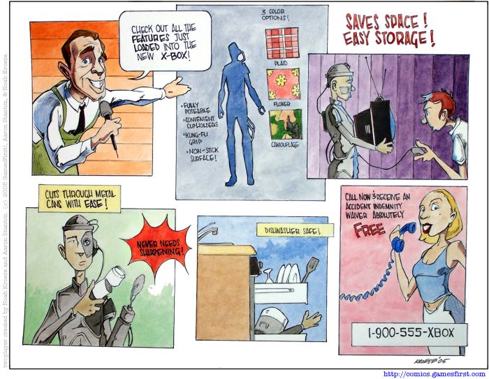 twoplayer comic: Meet Xbox 2 (Part 3)