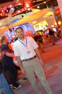 Look it's Kaz, president and chief operating officer of Sony Computer Entertainment America Inc.!