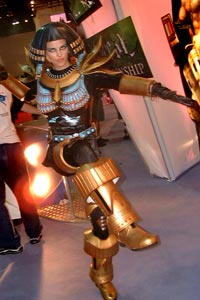 Unreal at the Infogrames booth.