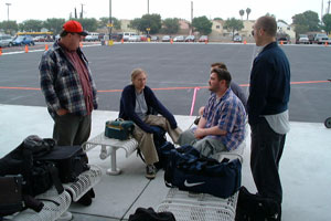 Your guides to E3, the GamesFirst! staff arrives in L.A. (and promptly gets stiffed by Hertz...)