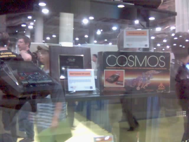 atari cosmos holoptic game system at the classic gaming booth