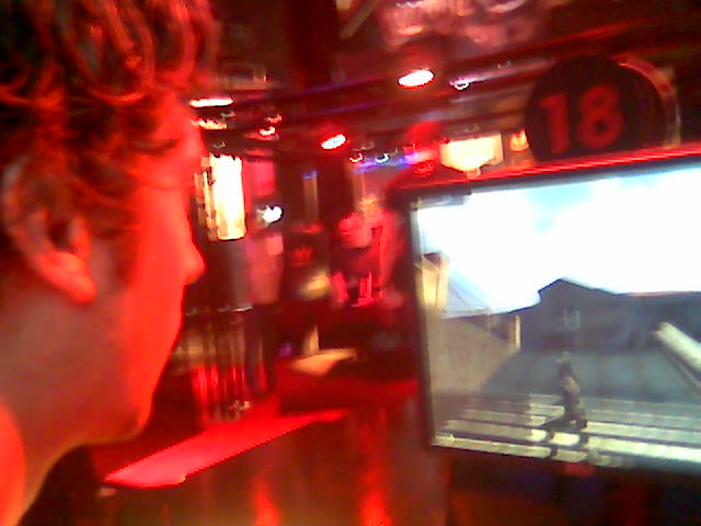 Blaine spends some time with Huxley.